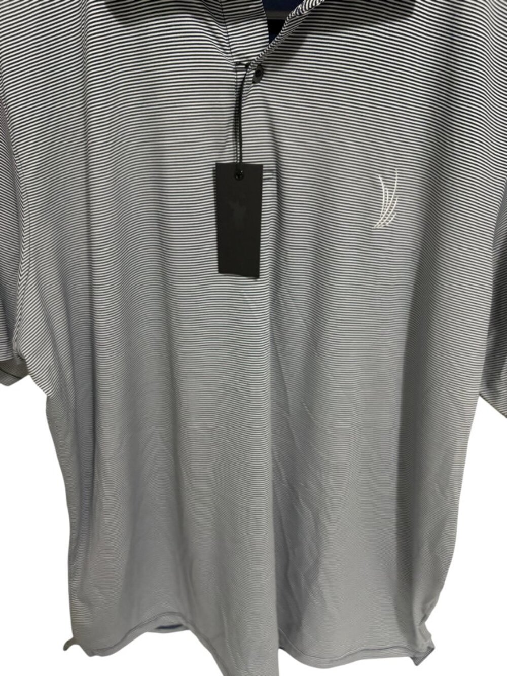 F&G Tech Polo Shirt Mens 2XL Performance Stretch Golf Logo NWT - Picture 4 of 8